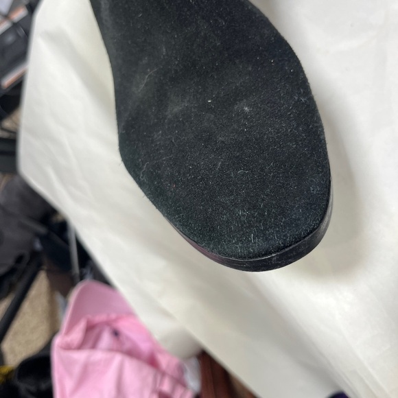 Vince Camuto Karinda Black Suede Over The Knee Boot Sz 10 - Picture 12 of 15